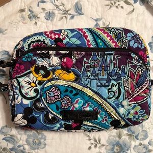 Vera Bradley- cosmetic bag- Mickey’s Paisley Celebration